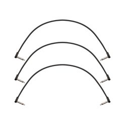   0990825011 Fender Professional Series Blockchain 16" patch cable, 3-pack, angle/angle