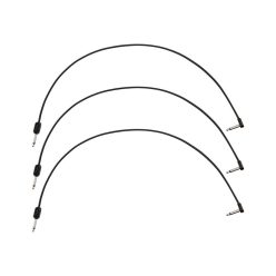   0990825014 Fender Professional Series Blockchain 24" patch cable, 3-pack, straight/angle