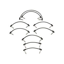   0990825202 Fender Professional Series Blockchain patch cable kit, black, small