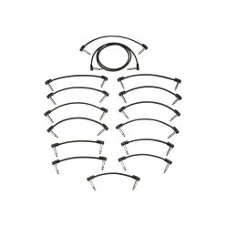   0990825602 Fender Professional Series Blockchain patch cable kit, black, large