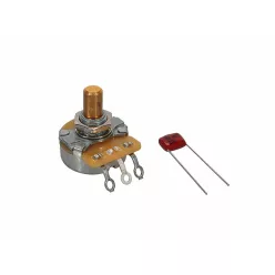   0990831000 Fender Genuine Replacement Part 250K potentiometer, .375" length bushing, solid shaft