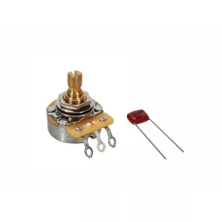   0990832000 Fender Genuine Replacement Part 250K No Load potentiometer, .375" length bushing, with .022mf capacitor