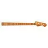 0990902920 Fender Genuine Replacement Part satin roasted maple Jazz Bass neck, 20 jumbo frets, 12", maple, flat oval shape