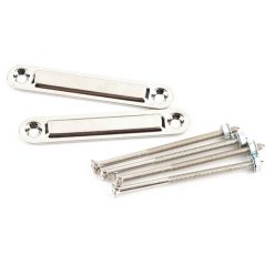   0990909000 Fender Genuine Replacement Part chassis straps, bolts included, small