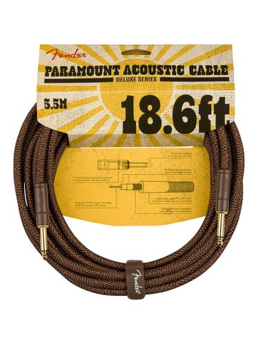 0990918007 Fender  Paramount 18.6' acoustic instrument cable, brown