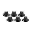 0990930000 Fender Genuine Replacement Part amplifier knobs, standard Blackface, black, set of 6