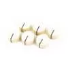 0990933000 Fender Genuine Replacement Part amplifier knobs, vintage style, set of 6, aged white