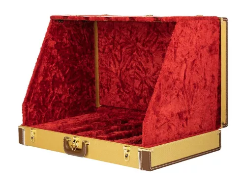 Fender 0991015500 Classic Series Стойка-кейс – за 5 китари, туийд, твърда конструкция с плюшена подплата