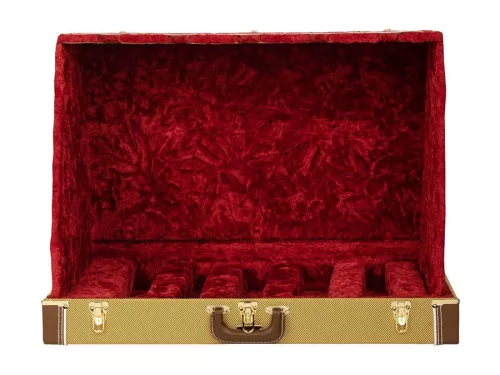 Fender 0991015500 Classic Series Стойка-кейс – за 5 китари, туийд, твърда конструкция с плюшена подплата
