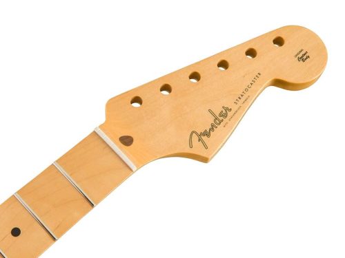 0991102921 Fender Genuine Replacement Part 50's Stratocaster neck, 21 medium jumbo frets, 9,5" radius maple fingerboard, soft V-shape