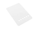 0991320000 Fender Genuine Replacement Part Stratocaster® back plate, 1-ply, white