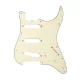 0991343000 Fender Genuine Replacement Part pickguard 62 Vintage Strat, SSS, 11 screw holes, 3-ply, mint green