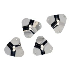   0991350000 Fender Genuine Replacement Part amp corner set (standard 3 screw mount), set of 4