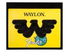 0991357006 Fender  Waylon Jennings embossed leather pickguard, 5 screw holes for '50s Tele, black