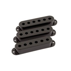   0991364000 Fender Genuine Replacement Part pickup covers Stratocaster®, black, plastic, set of 3