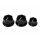 0991370000 Fender Genuine Replacement Part jbass/mustang knobs for CTS shaft size, 2+1, black