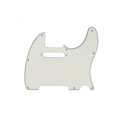   0991375000 Fender Genuine Replacement Part pickguard Standard Tele®, 8 screw holes, 3-ply, parchment