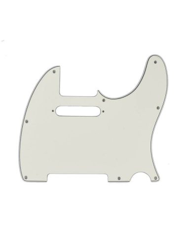 0991375000 Fender Genuine Replacement Part pickguard Standard Tele®, 8 screw holes, 3-ply, parchment