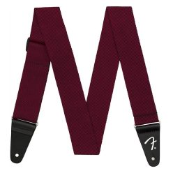   0991445406 Fender Modern Tweet 2" guitar strap, black/red