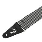 0991446406 Fender Modern Tweet 2" guitar strap, white/black