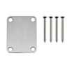 0991447100 Fender Genuine Replacement Part neck plate American Vintage/Mexico, for guitar and bass, no logo, chrome