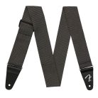 0991447406 Fender Modern Tweet 2" guitar strap, gray/black