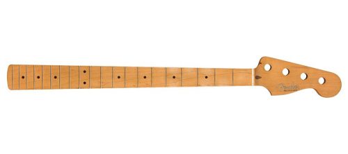 0991712921 Fender Genuine Replacement Part Road Worn neck 50's Precision Bass - maple fretboard