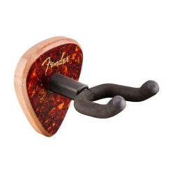   0991803022 Fender  351 guitar wall hanger, tortoise shell, mahogany