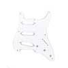 0992017000 Fender Genuine Replacement Part pickguard 57 Vintage Strat, SSS, 8 screw holes, 1-ply, white