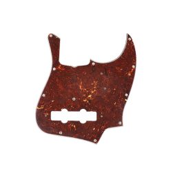   0992022000 Fender Genuine Replacement Part pickguard 62 Jazz Bass®, 11 screw holes, 4-ply, with truss rod notch, tortoise shell