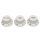 0992035000 Fender Genuine Replacement Part strat knobs for CTS shaft size, 1V + 2T, white