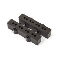   0992038000 Fender Genuine Replacement Part pickup covers Jazz Bass®, black, plastic, set of 2