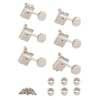 0992040000 Fender Genuine Replacement Part machine heads, vintage Kluson style strat/tele, mounting materials included