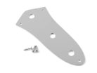 0992055000 Fender Genuine Replacement Part control plate, 62 Jazz Bass®, 3 hole, chrome