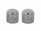 0992056000 Fender Genuine Replacement Part tele vintage knobs for CTS shaft size, 2pcs domes, chrome