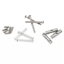   0992090000 Fender Genuine Replacement Part bridge saddles Pure Vintage '64 Telecaster, nickel
