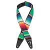 0992132541 Fender  Serape strap, 2", green multi