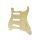 0992139000 Fender Genuine Replacement Part pickguard Strat®, SSS, 11 screw holes, 1-ply, gold anodized