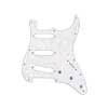 0992140000 Fender Genuine Replacement Part pickguard Strat®, SSS, 11 screw holes, 4-ply, white pearl