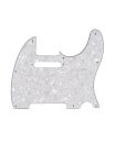 0992150000 Fender Genuine Replacement Part pickguard Standard Tele®, 8 screw holes, 4-ply, white pearl