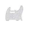 0992150000 Fender Genuine Replacement Part pickguard Standard Tele®, 8 screw holes, 4-ply, white pearl