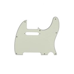   0992154000 Fender Genuine Replacement Part pickguard Standard Tele®, 8 screw holes, 3-ply, mint green