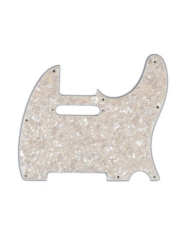 0992174000 Fender Genuine Replacement Part pickguard Standard Tele®, 8 screw holes, 4-ply, parchment moto