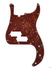 0992175000 Fender Genuine Replacement Part pickguard Standard Precision Bass®, 13 screw holes, 4-ply, with truss rod notch, tortoise shell