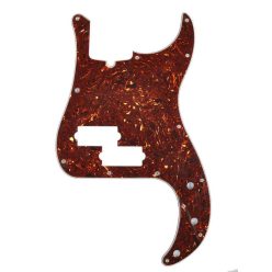   0992175000 Fender Genuine Replacement Part pickguard Standard Precision Bass®, 13 screw holes, 4-ply, with truss rod notch, tortoise shell