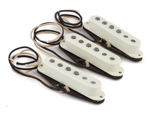 0992236000 Fender Genuine Replacement Part pickup set Pure Vintage '59 Strat, vintage white