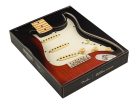 0992236509 Fender  Pre-wired Strat Pickguard, Pure Vintage '59 SSS w/RWRP middle, 11 screw holes, parchment