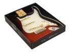 0992237509 Fender  Pre-wired Strat Pickguard, Pure Vintage '65 SSS w/RWRP middle, 11 screw holes, parchment