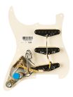 0992248506 Fender  Pre-wired Strat Pickguard Eric Johnson Signature SSS, 8 screw holes, parchment