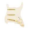 0992248506 Fender  Pre-wired Strat Pickguard Eric Johnson Signature SSS, 8 screw holes, parchment